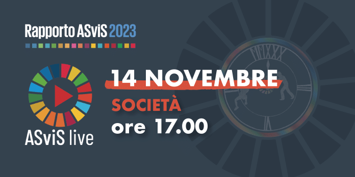 ASviS Live Rapporto 2023: segui il dibattito sulle sfide sociali