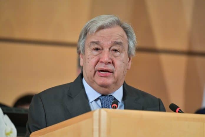 Il Segretario Generale delle Nazioni Unite António Guterres sulla situazione in Medio Oriente - Conferenza Stampa