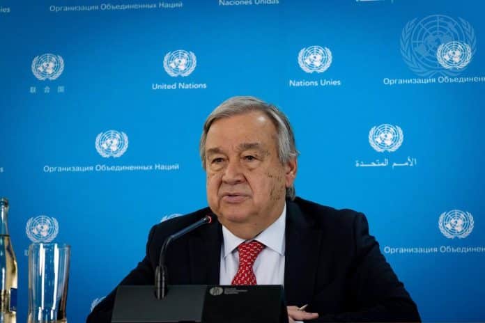 Intervento del Segretario Generale Antonio Guterres al Vertice di Londra sull'Intelligenza Artificiale !