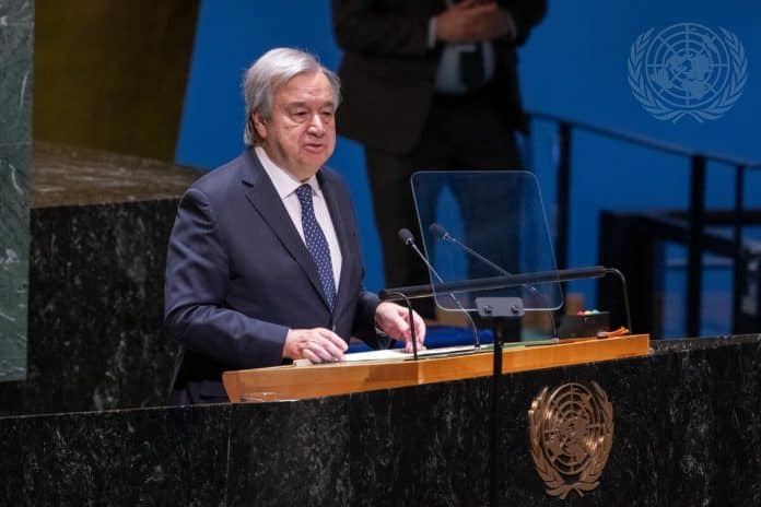 The Secretary General - Remarks at the Human Rights Prize Award Ceremony. UN Photo/Eskinder Debebe