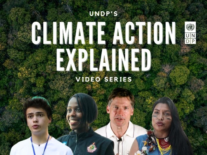 La serie di video Climate Action Explained fa parte degli sforzi dell'UNDP per accendere la conversazione pubblica e mobilitare l'azione sui cambiamenti climatici.