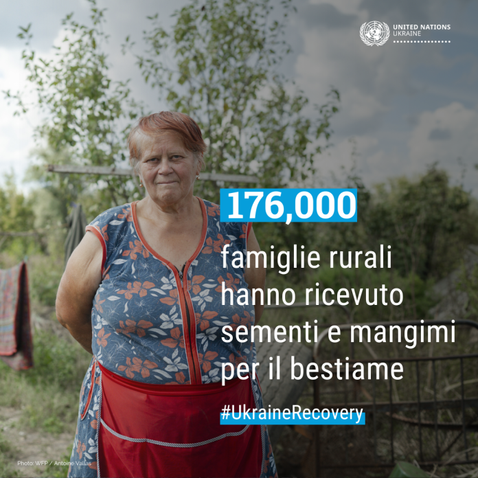 Ucraina, la ripresa nel 2023 - Creazione di mezzi di sussistenza e di posti di lavoro dignitosi, focus sul settore agricolo