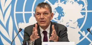 Philippe Lazzarini, Commissario generale dell'Agenzia delle Nazioni Unite per il soccorso e l'occupazione dei rifugiati palestinesi nel Vicino Oriente (UNRWA).