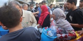 Ten months into the war, many Gazans continue to face the daily challenge of fetching clean water, amid repeated evacuation orders.