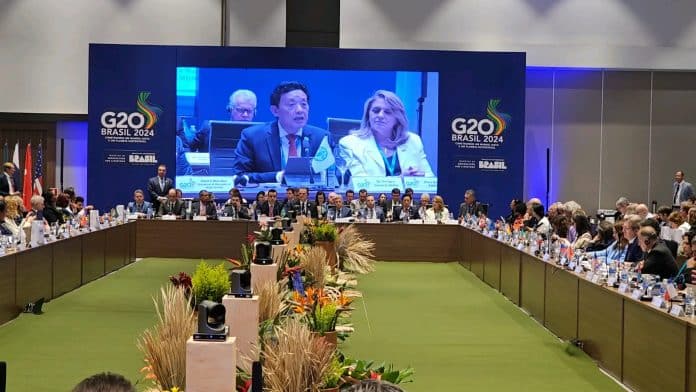 The Director General told the G20 meeting that climate change, economic shocks, and conflict are causing food crises of a scale not seen in many years.