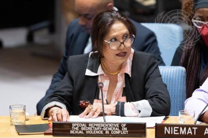 Pramila Patten Special Representative of the Secretary-General on Sexual Violence in Conflict. Credits: UN