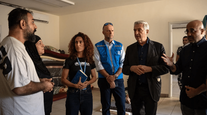 UNHCR’s Grandi appeals for urgent humanitarian support and an end to the bloodshed in Lebanon