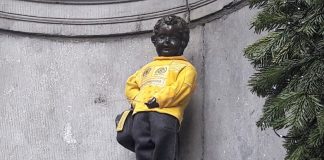 Manneken Pis Internationale Dag van Migranten