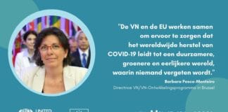 Quote van Barbara Pesce-Monteiro in aanloop naar de EDD's