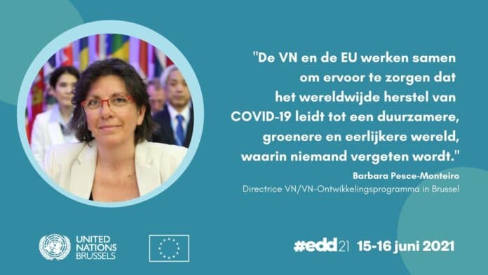 Quote van Barbara Pesce-Monteiro in aanloop naar de EDD's