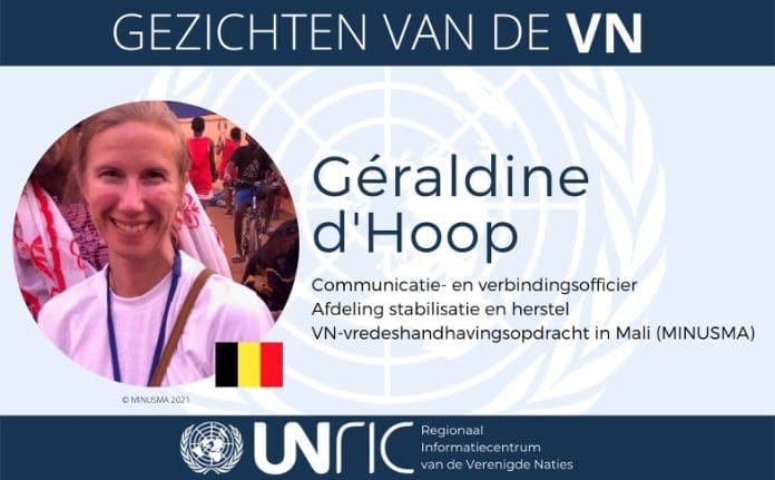 Gezichten van de VN - Géraldine d'Hoop