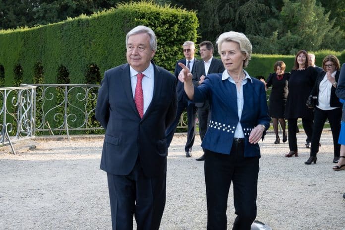 von der Leyen en Guterres