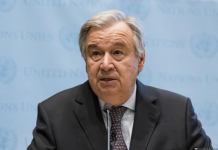 FNs generalsekretær António Guterres sier at gjenoppbyggingen etter COVID-19-pandemien må føre til en annen slags økonomi