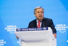 Guterres-addresses-the World-Economic-Forum.