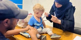 Vaksinasjon/Gaza/Polio/Sykdom/Krig