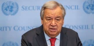 Guterres/unwra/pressekonferanse