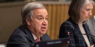 O Secretário-Geral António Guterres faz um resumo das políticas da "Nossa Agenda Comum" para a Cimeira do Futuro