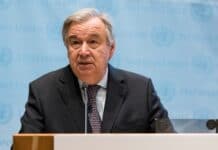 FN:s generalsekreterare António Guterres